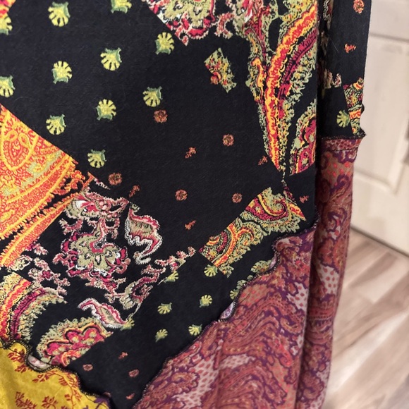 Free People Desert Flower Patched Maxi Dress Size XS- A great find! - Picture 7 of 14